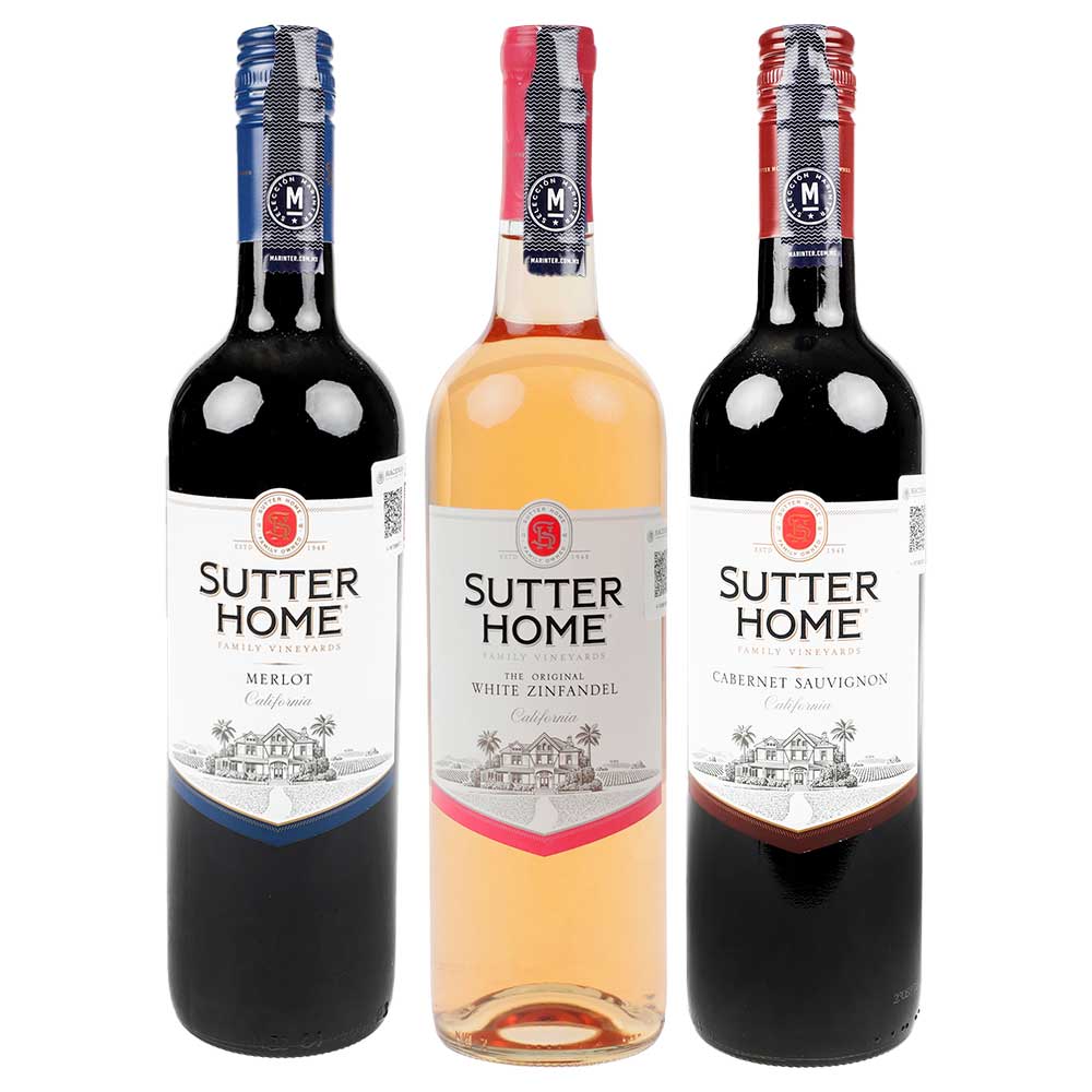 Paquete Vino Tinto Sutter Home - Estados Unidos