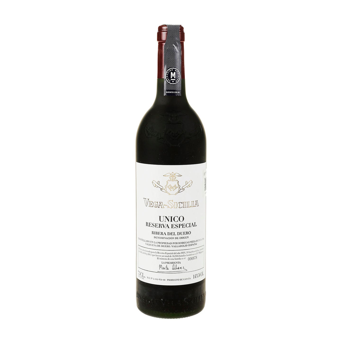 Vino Tinto Vega Sicilia Único Reserva Especial 2021 de 750 ml - España