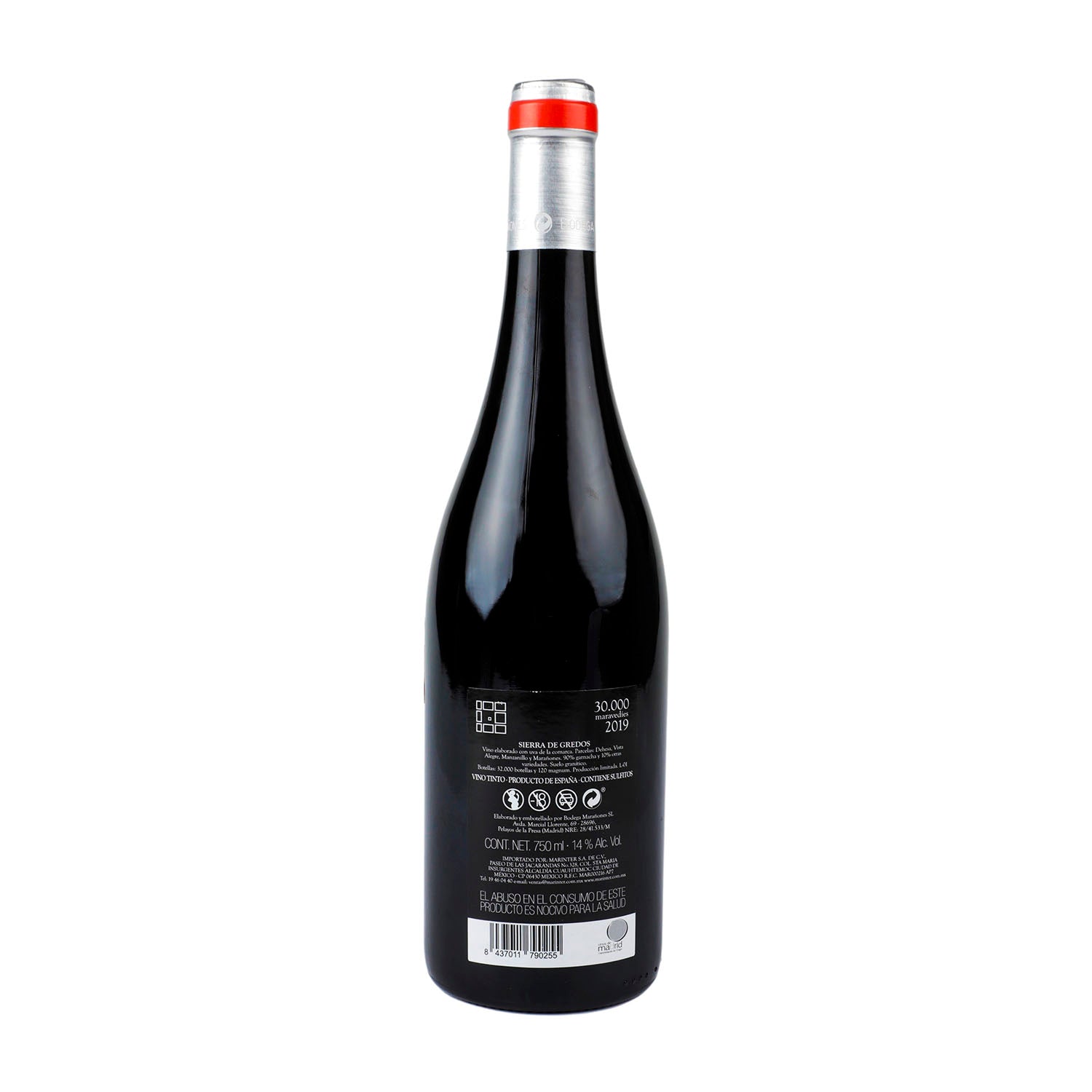 Vino Tinto 30.000 Maravedies  de 750 ml 2019