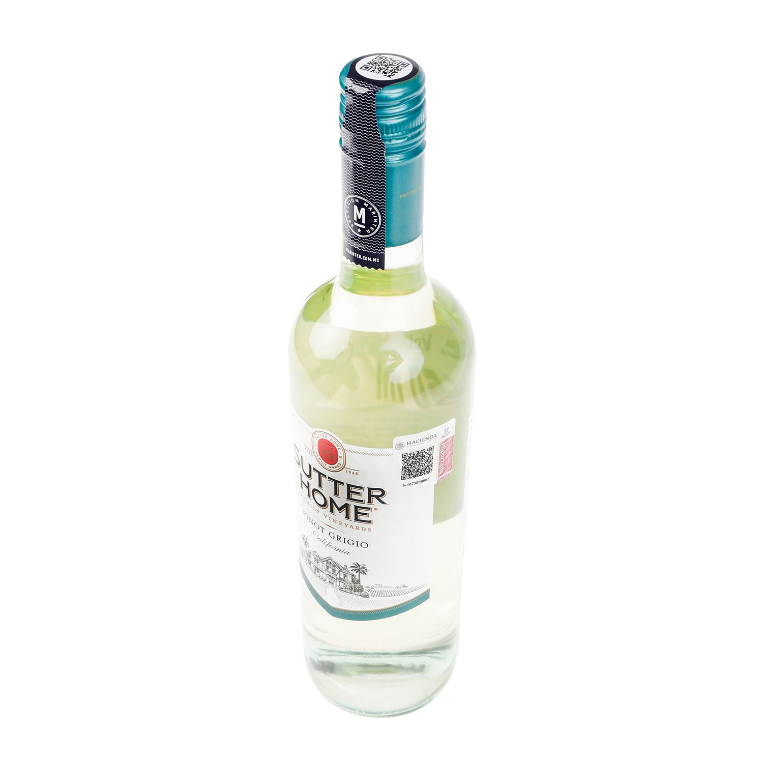 Vino Blanco Sutter Home Pinot Grigio de 750 ml Estados Unidos