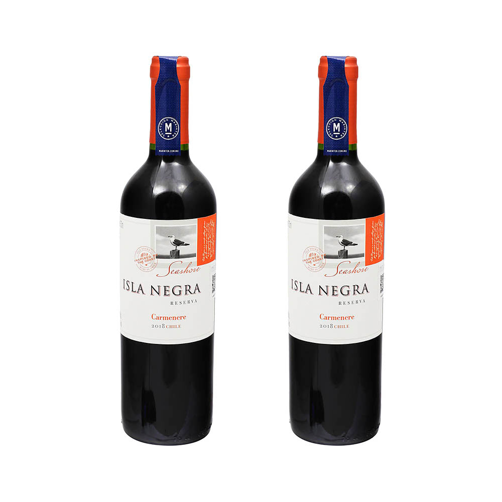 Promo 2x1 - Vino Tinto Isla Negra Carmenere de 750 ml