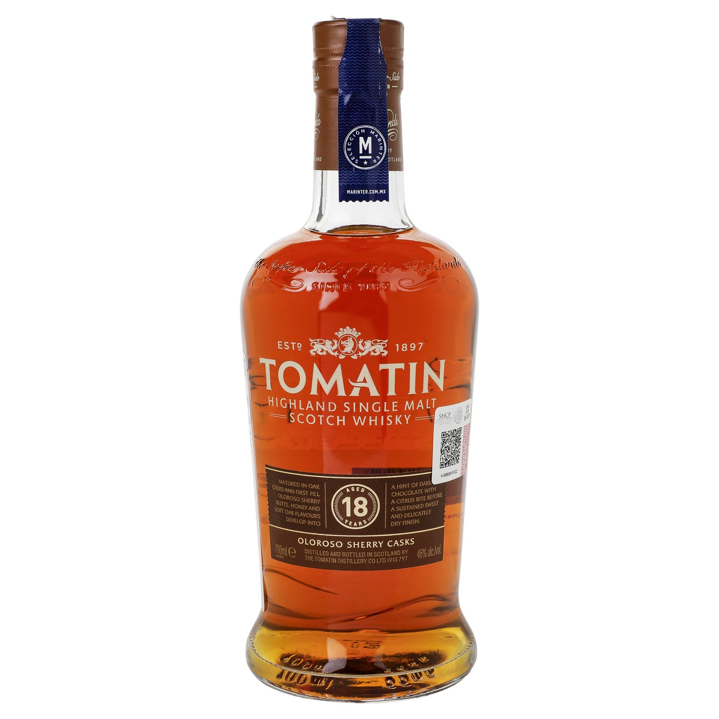 Whisky - Tomatin 18 años - 700 ml - Escocia