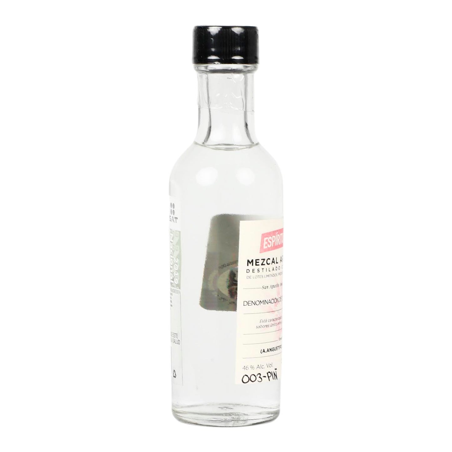 Mezcal Espíritu Lauro Silvestre Piñuelas de 50 ml - México
