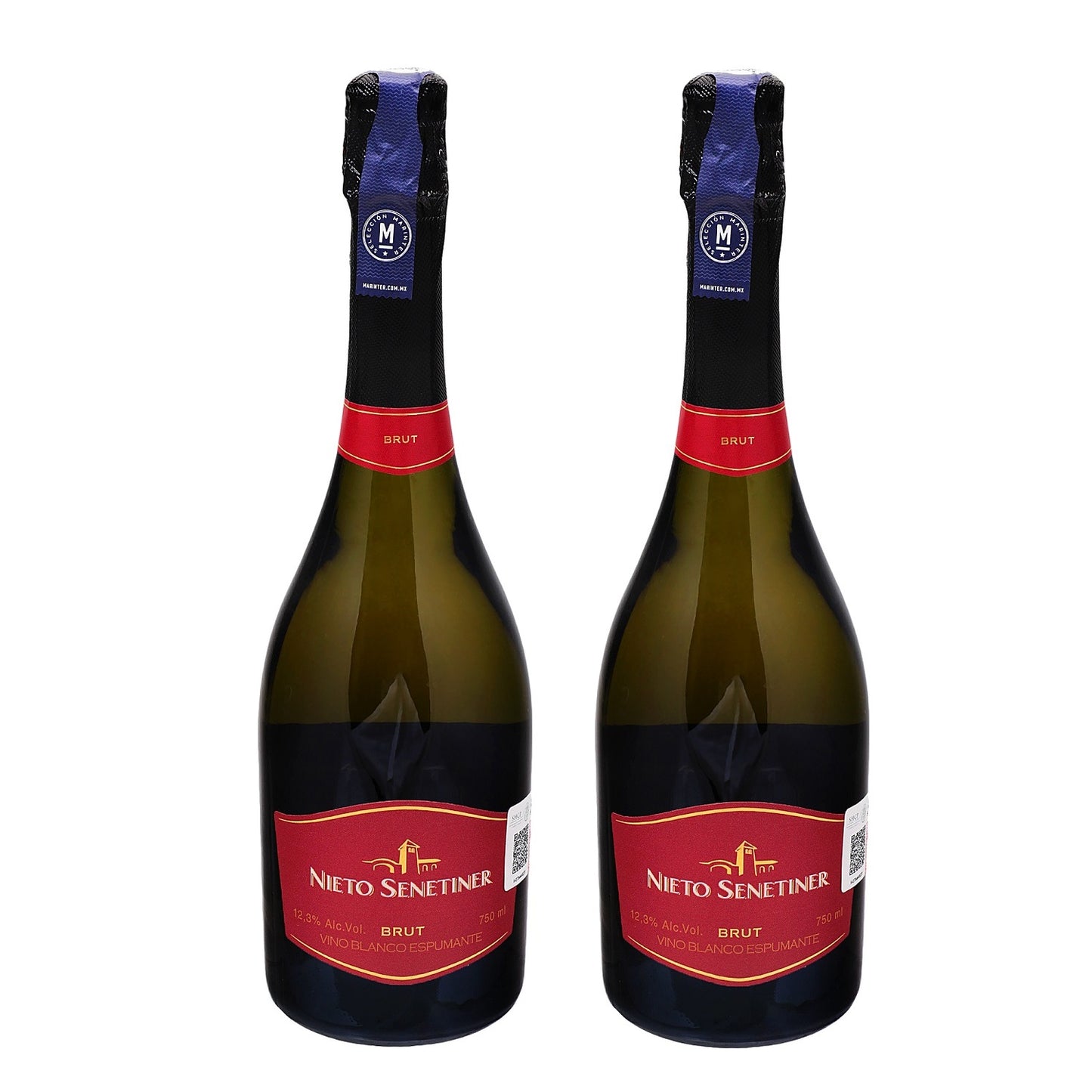 PROMO 2X1 Vino Blanco -  Espumoso Nieto Senetiner Brut - 750 ml - Argentina