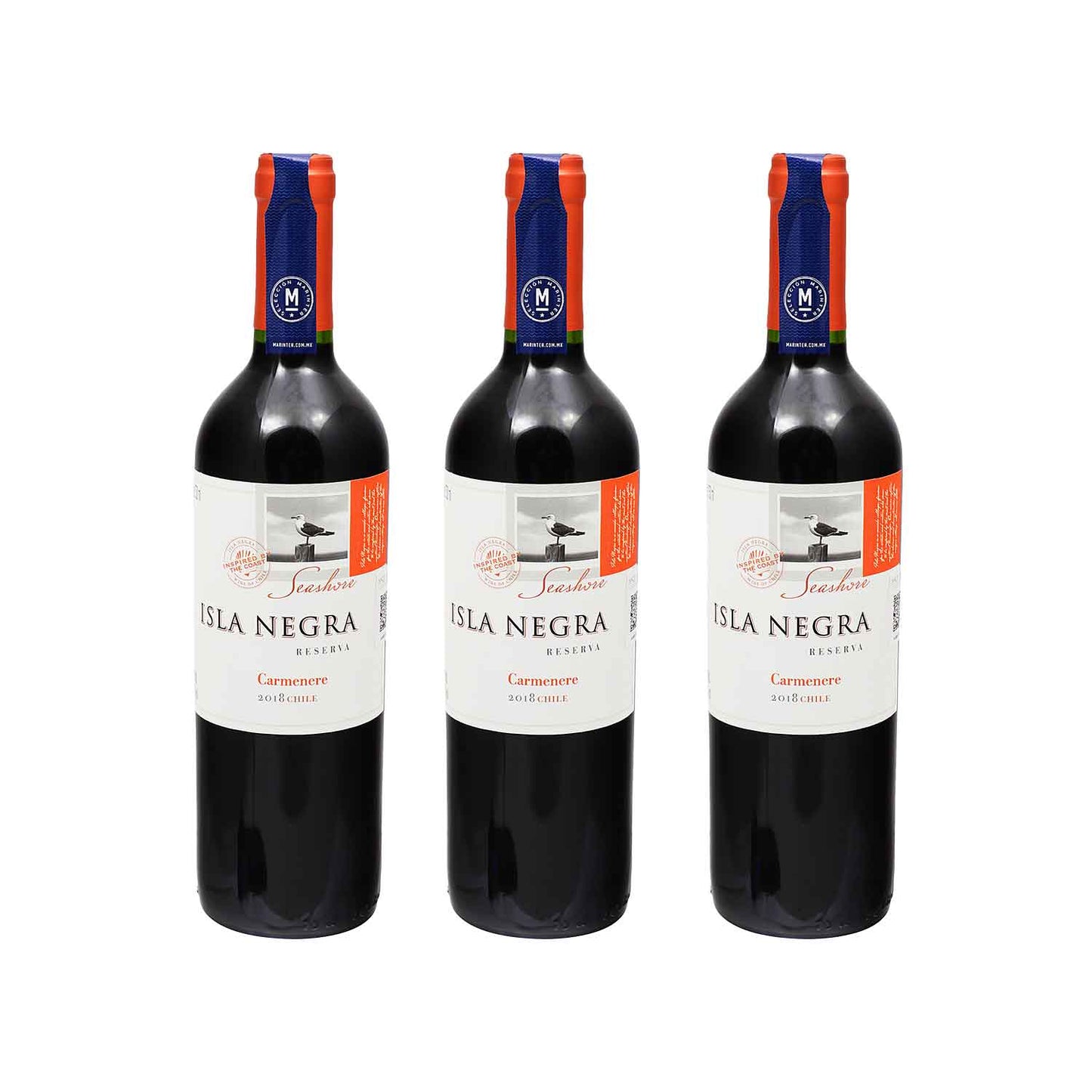 3x2 - Vino Tinto - Isla Negra Carmenere - 750ml HOTSALE