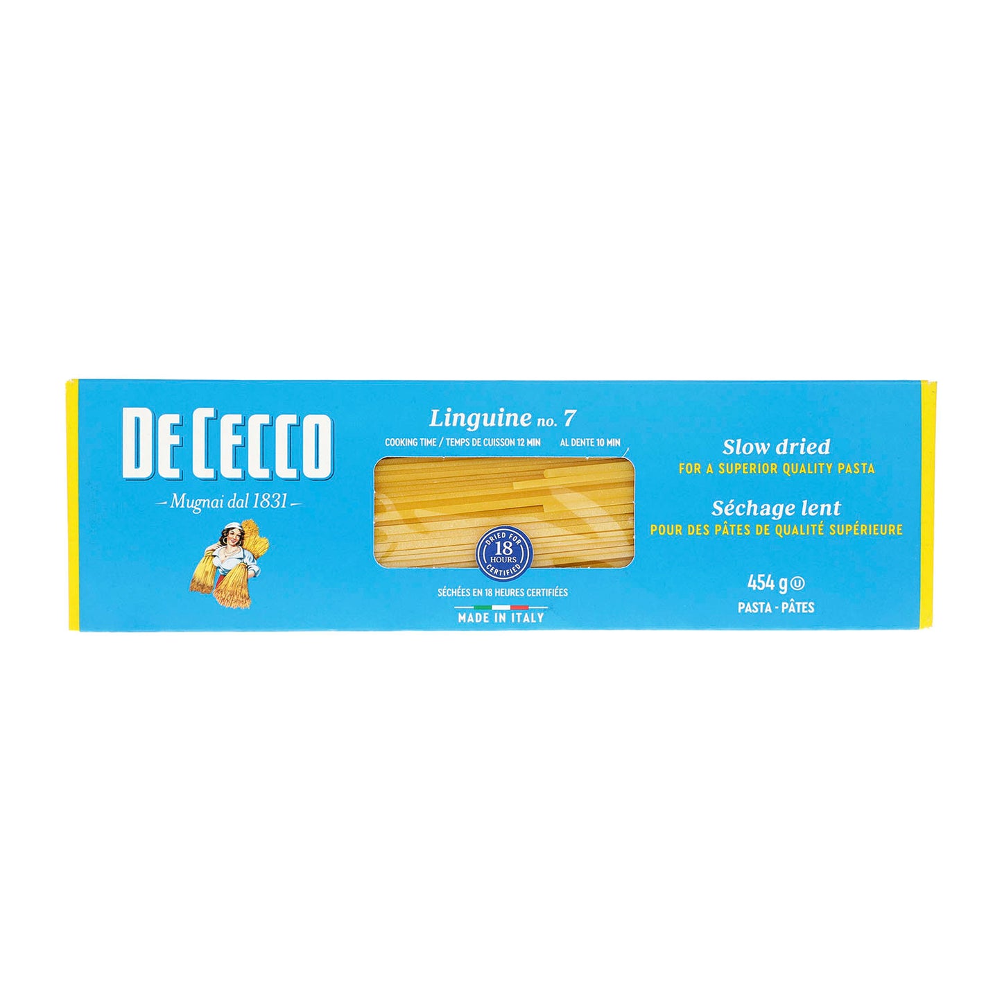 Pasta - De Cecco Linguine De Sémola 454 gr - Italia