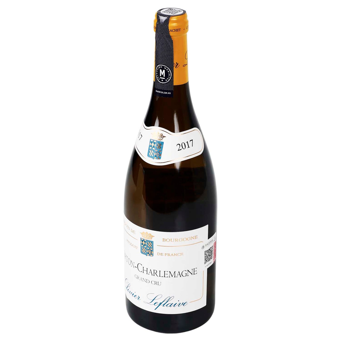 Vino Blanco - Olivier Leflaive Corton-Charlemagne Grd Cr 2017 - 750 ml - Francia