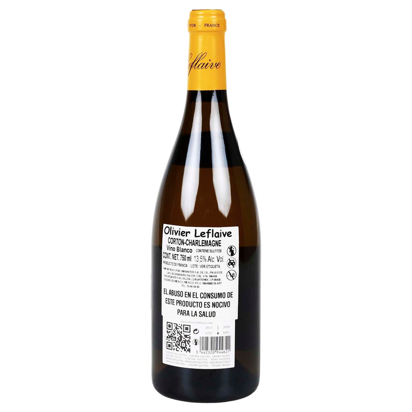 Vino Blanco - Olivier Leflaive Corton-Charlemagne Grd Cr 2017 - 750 ml - Francia