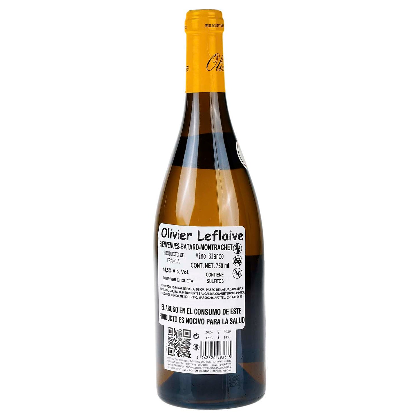 Vino Blanco - Olivier Leflaive Batard Montrachet Grand Cru 750 ml 2019 - Francia