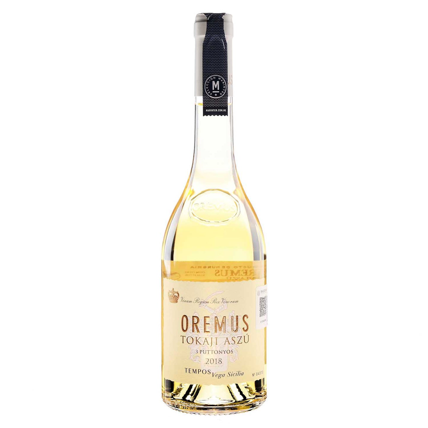 Vino Dulce Oremus 3 Puttonyos 2018 de 500 ml - Hungría