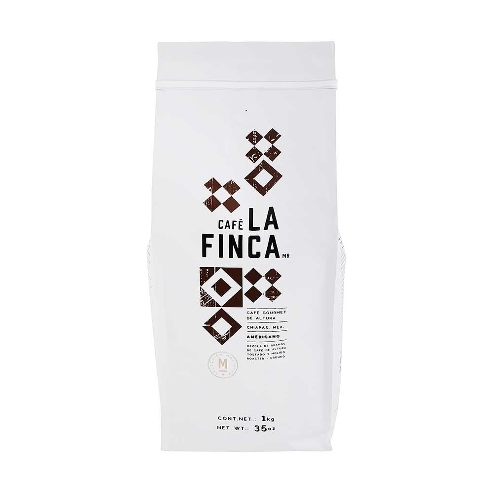 Café - La Finca Americano Tostado Molido 1000 g - México