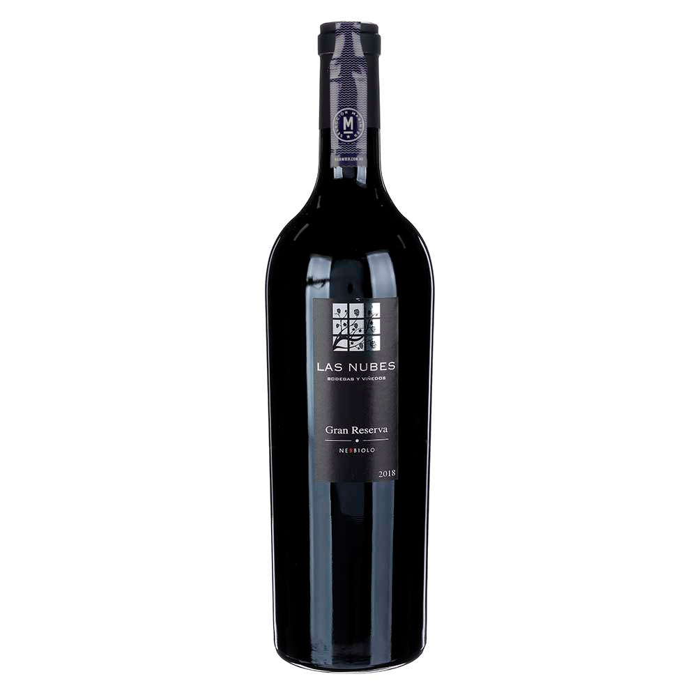 Vino Tinto Las Nubes Gran Reserva Nebbiolo 2018 de 750 ml - México