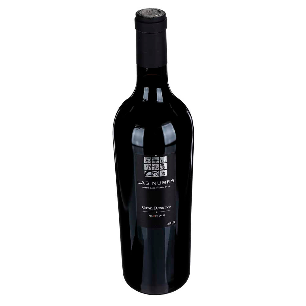 Vino Tinto Las Nubes Gran Reserva Nebbiolo 2018 de 750 ml - México