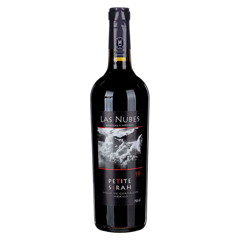 Vino Tinto Las Nubes Petite Sirah de 750 ml - México