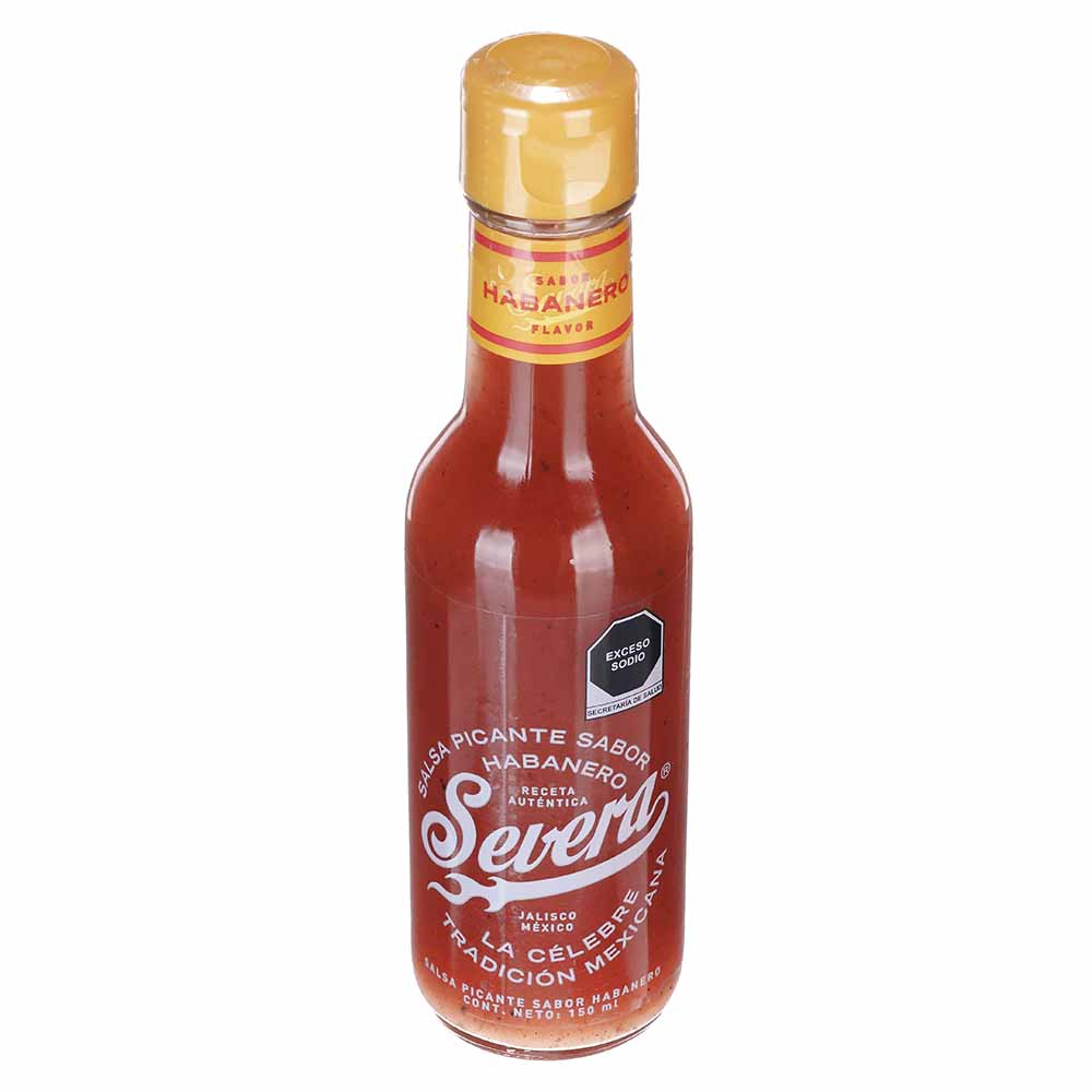 Salsa Picante Severa Sabor Habanero 150 ml - México