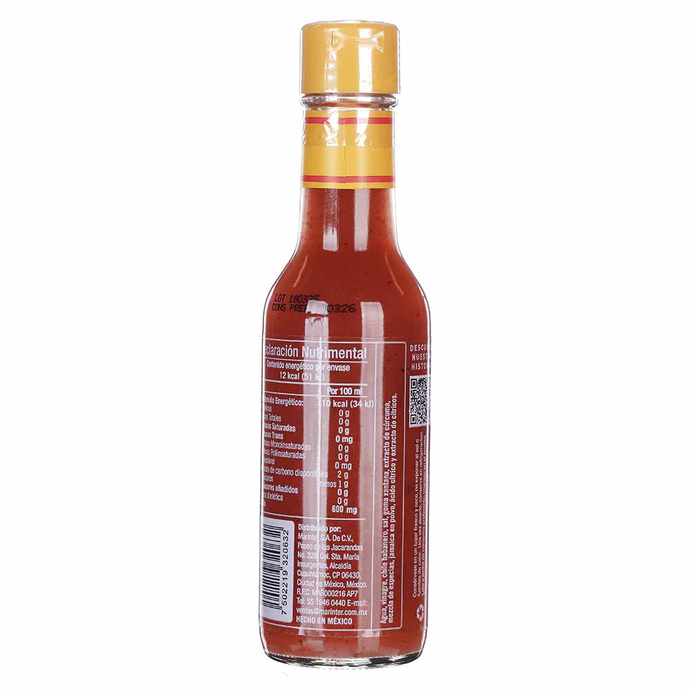 Salsa Picante Severa Sabor Habanero 150 ml - México