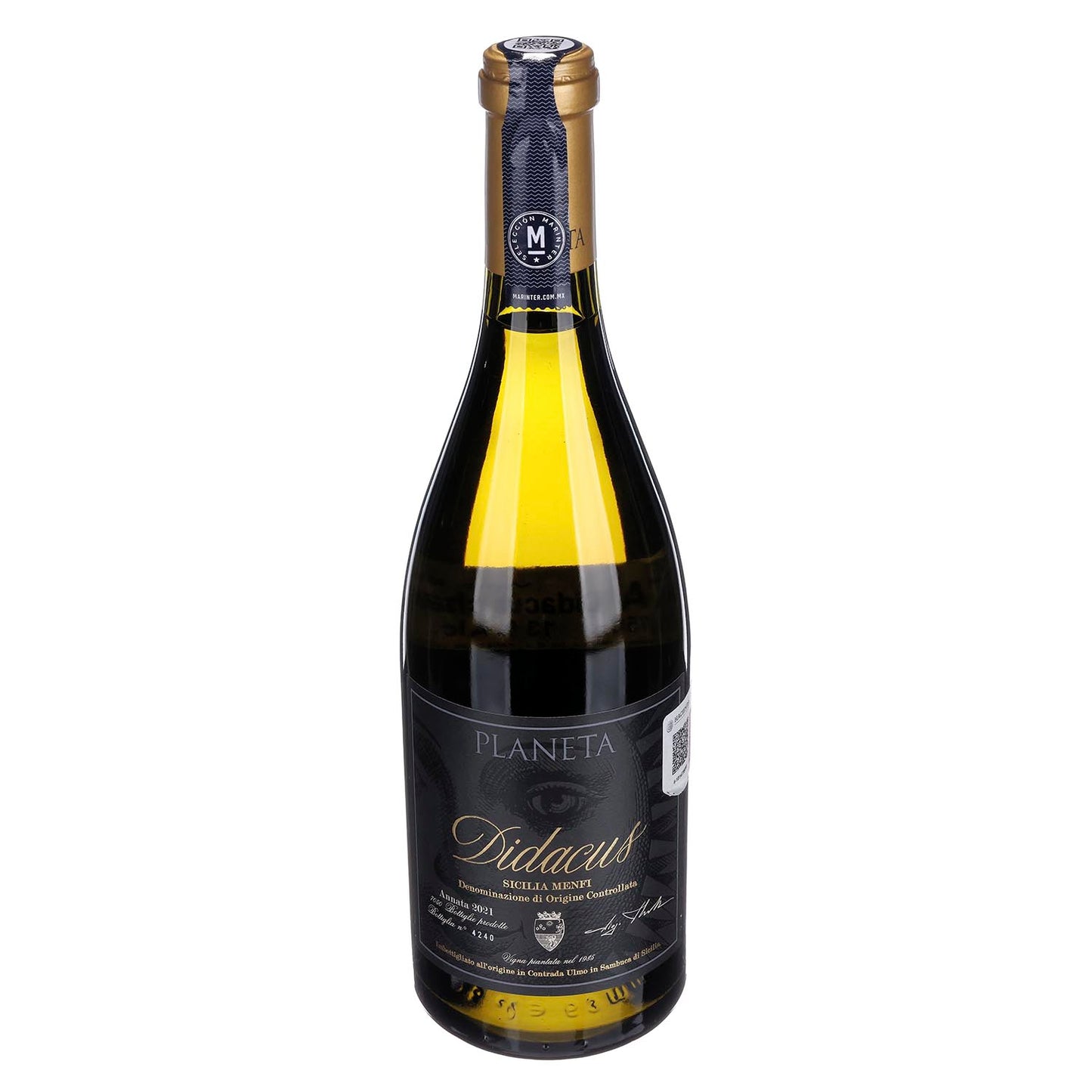Vino Blanco Planeta Didacus Chardonnay 2021 750 ml - Italia