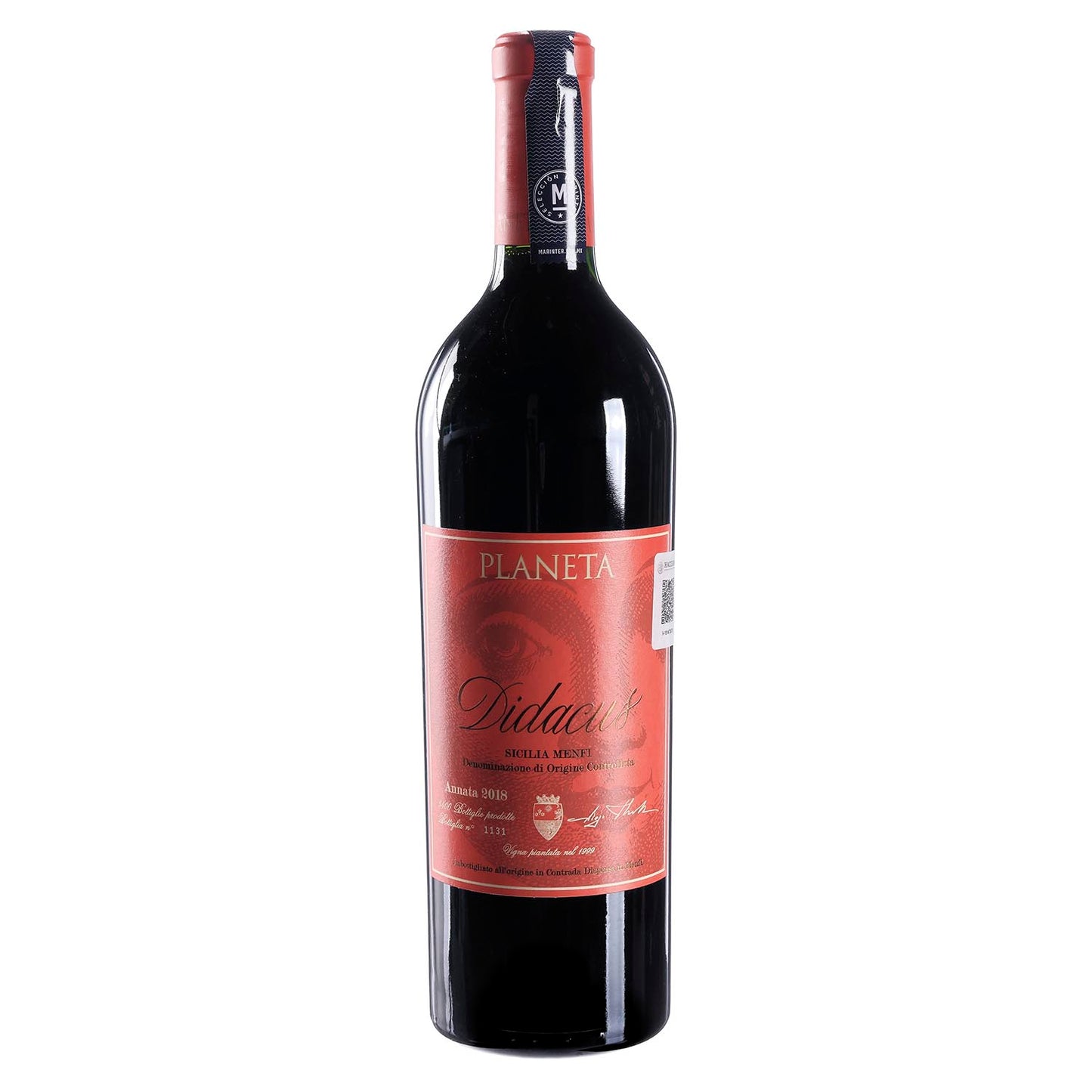 Vino Tinto Planeta Didacus Cabernet Franc 2018 de 750 ml - Italia