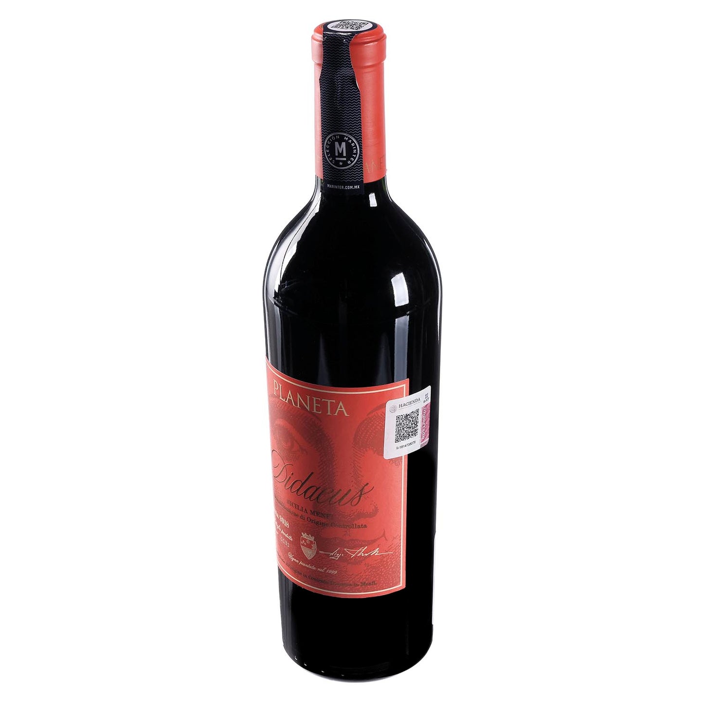 Vino Tinto Planeta Didacus Cabernet Franc 2018 de 750 ml - Italia