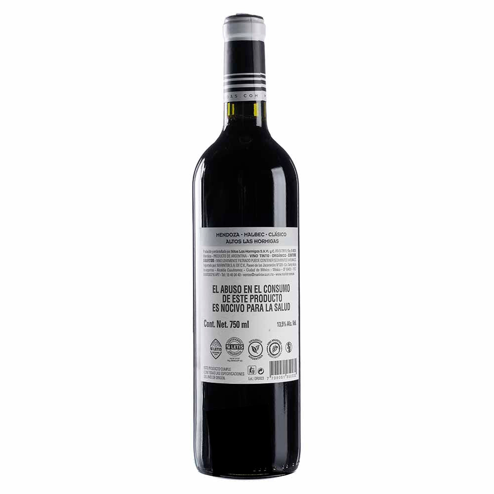 Vino tinto - Altos Las Hormigas Malbec - 750 ml - Argentina