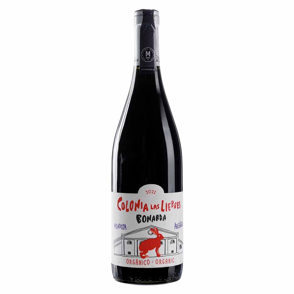 Vino tinto - Colonia Las Liebres Bonarda de 750 ml - Argentina
