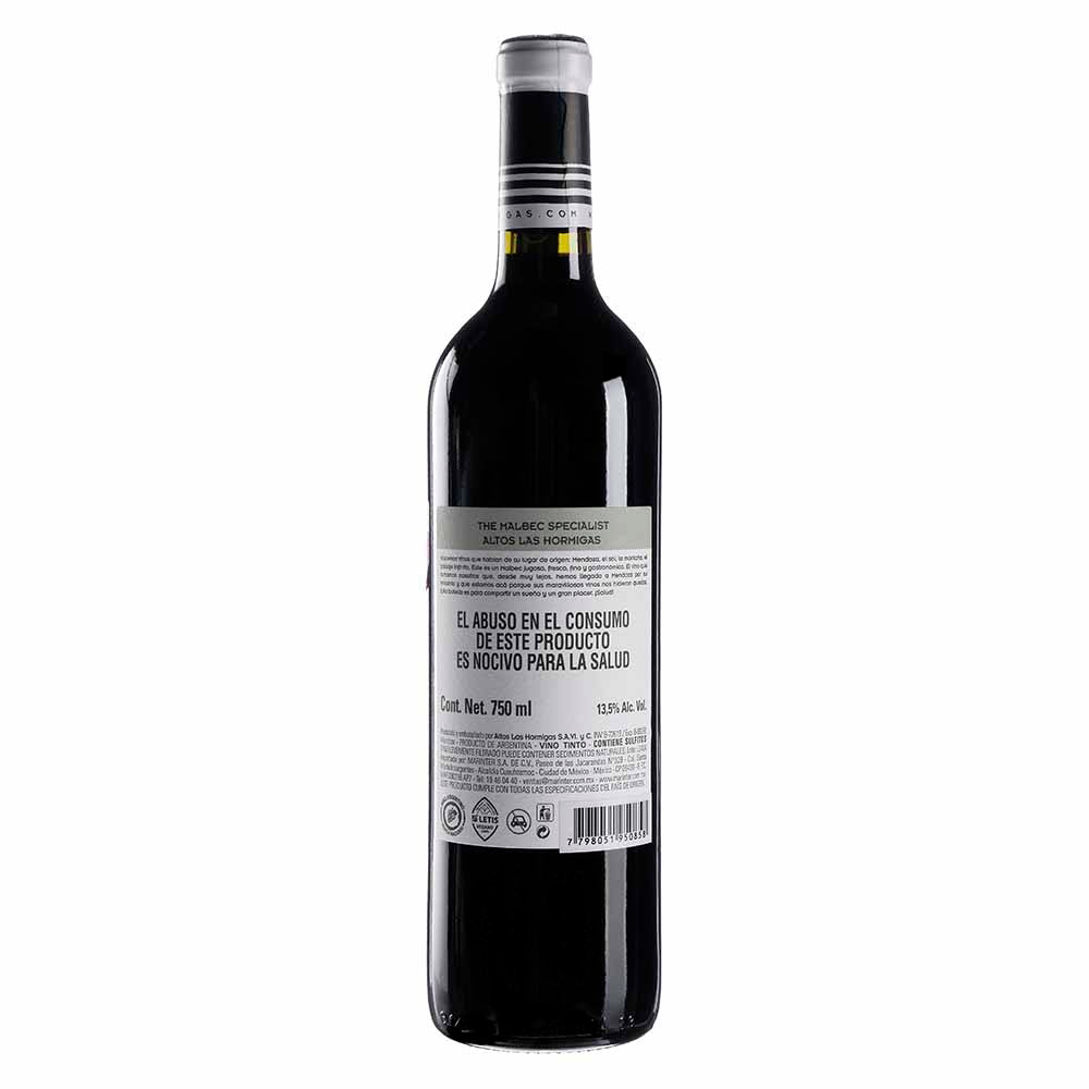 Vino Tinto Altos las Hormigas Specialist  de 750 ml - Argentina