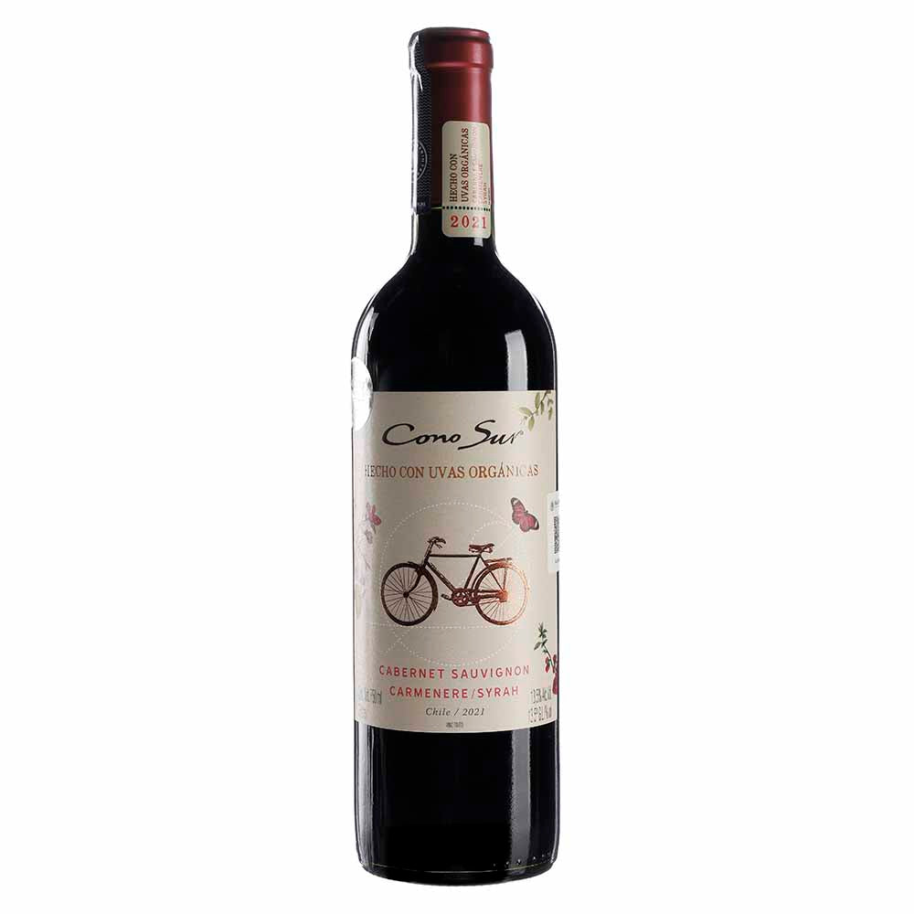Vino Tinto - Cono Sur Orgánico - 750 ml - Chile