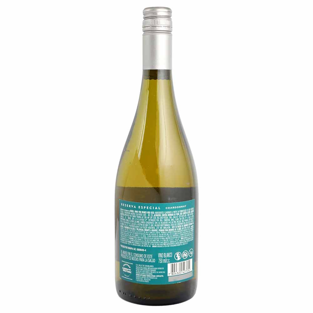 Vino Blanco - Cono Sur Reserva Especial Chardonnay de 750 ml - Chile