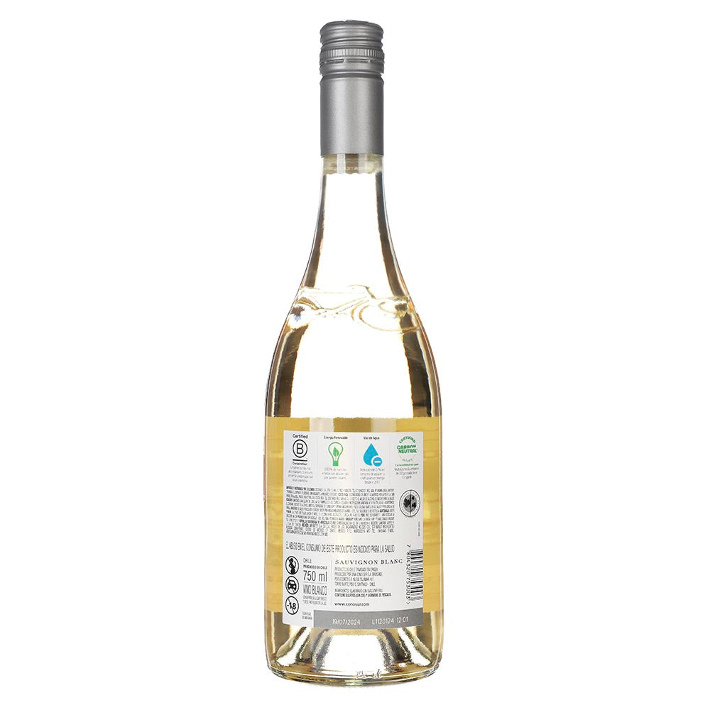 Vino Blanco - Cono Sur Bicicleta Sauvignon Blanc - 750 ml - Chile