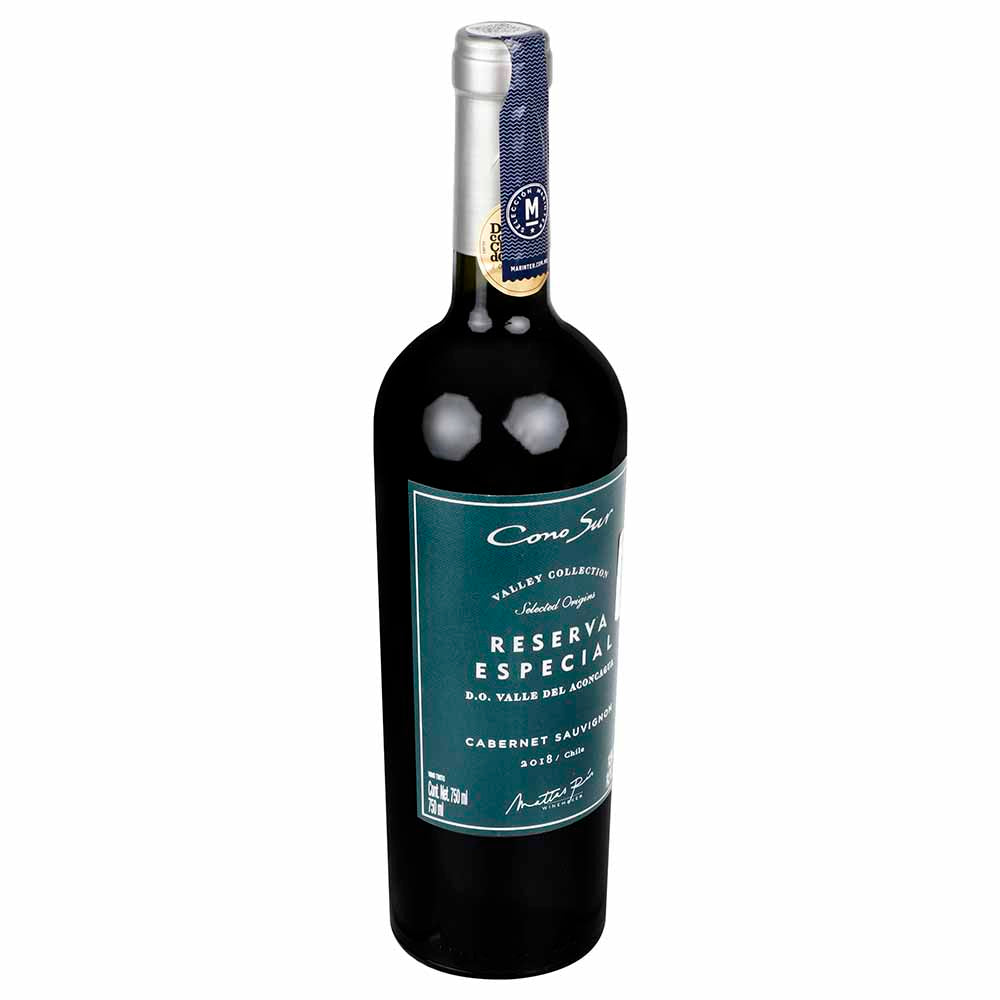Vino Tinto - Cono Sur Reserva Especial Cabernet Sauvignon de 750 ml - Chile