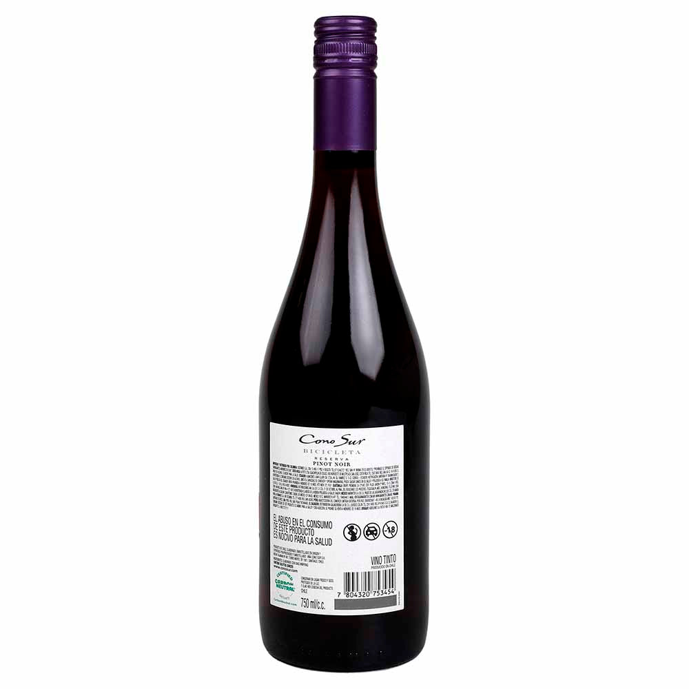 Vino Tinto - Cono Sur Bicicleta Pinot Noir - 750 ml - Chile