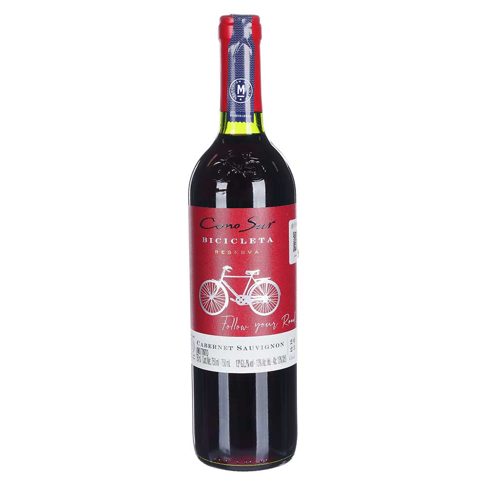 Vino Tinto - Cono Sur Bicicleta Cabernet Sauvignon - 750 ml - Chile