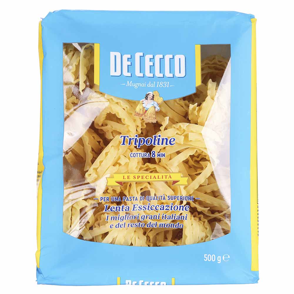 Pasta De Cecco de Semola Nidi Tripoline de 500g - Italia