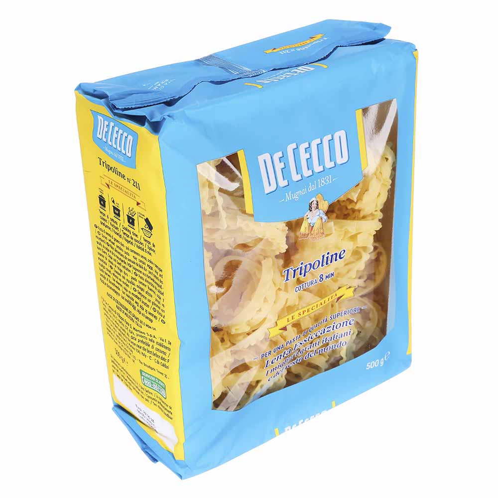 Pasta De Cecco de Semola Nidi Tripoline de 500g - Italia