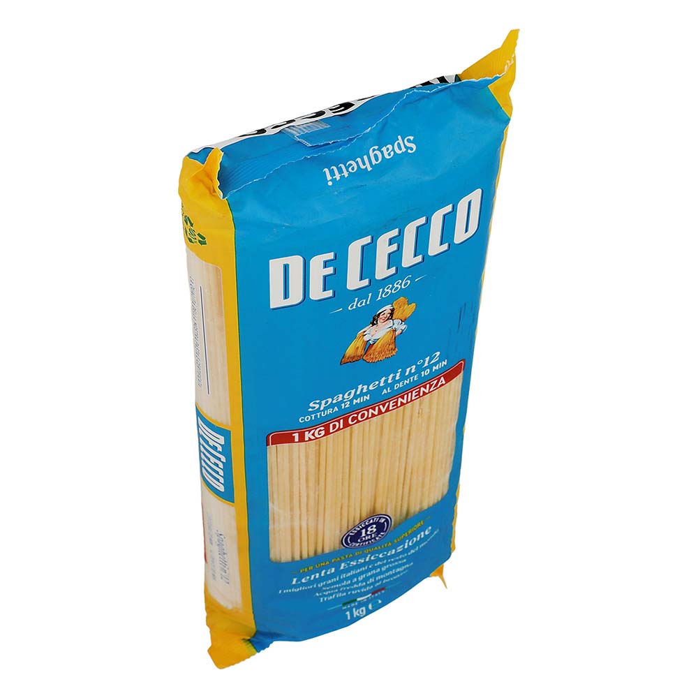 Pasta - De Cecco Spaghetti De Sémola de 1000 g - Italia
