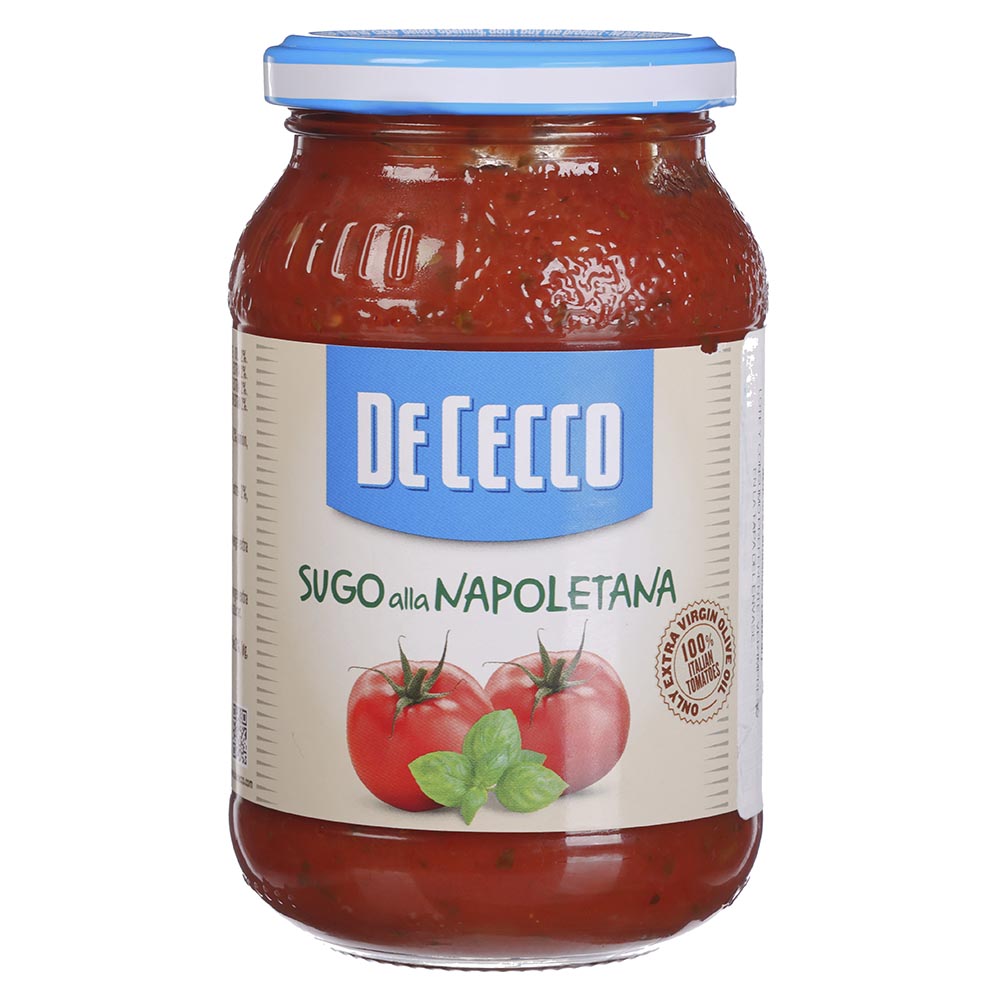 Salsa de Tomate De Cecco a la Napolitana de 400 g - Italia