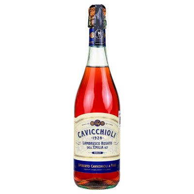 Vino Rosado Espumoso Cavicchioli de 750 ml - Italia