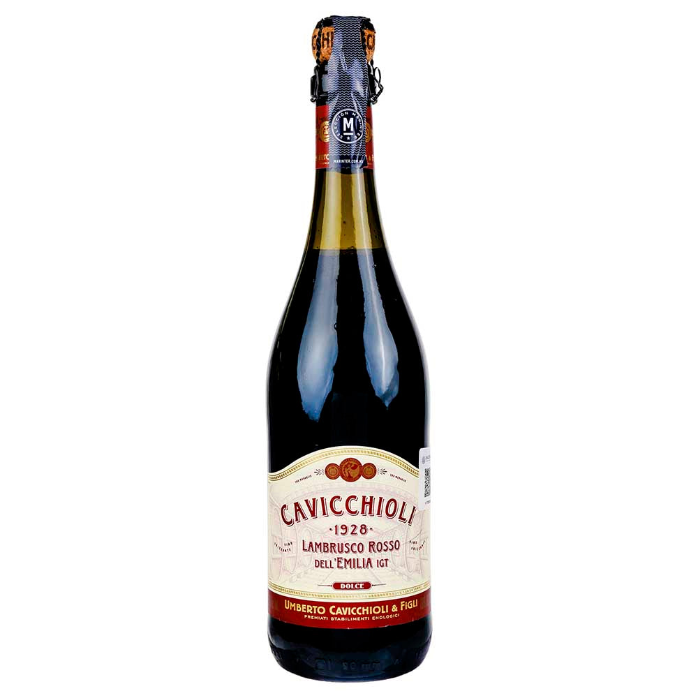 Vino Tinto Espumoso Cavicchioli de 750 ml - Italia