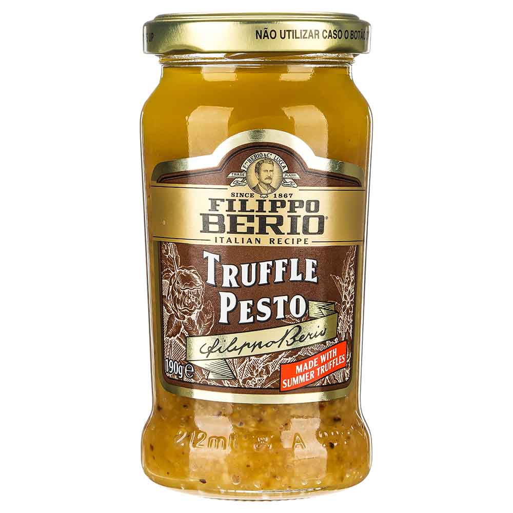 Salsa Pesto Filippo Berio Con Sabor a Trufa de 190 g - Italia