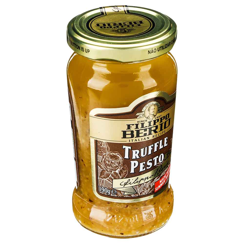Salsa Pesto Filippo Berio Con Sabor a Trufa de 190 g - Italia