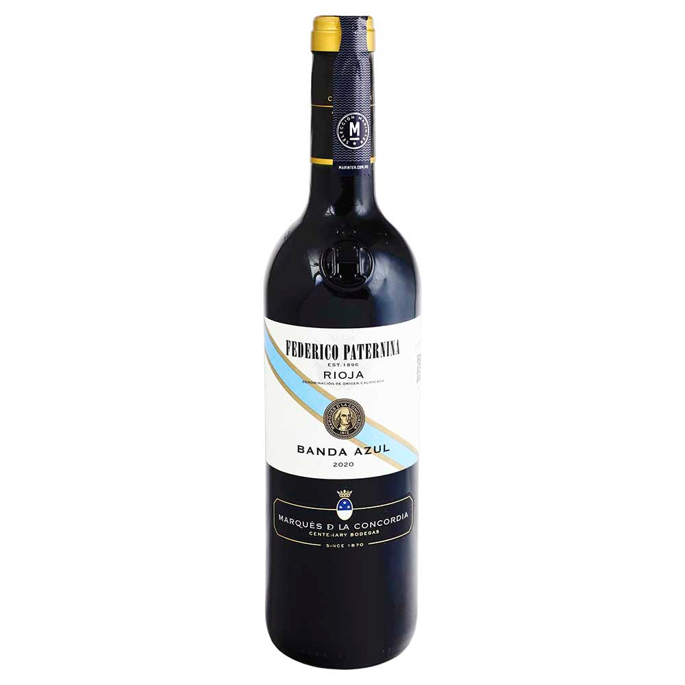 Vino Tinto - Federico Paternina Banda Azul Crianza - 750 ml - España