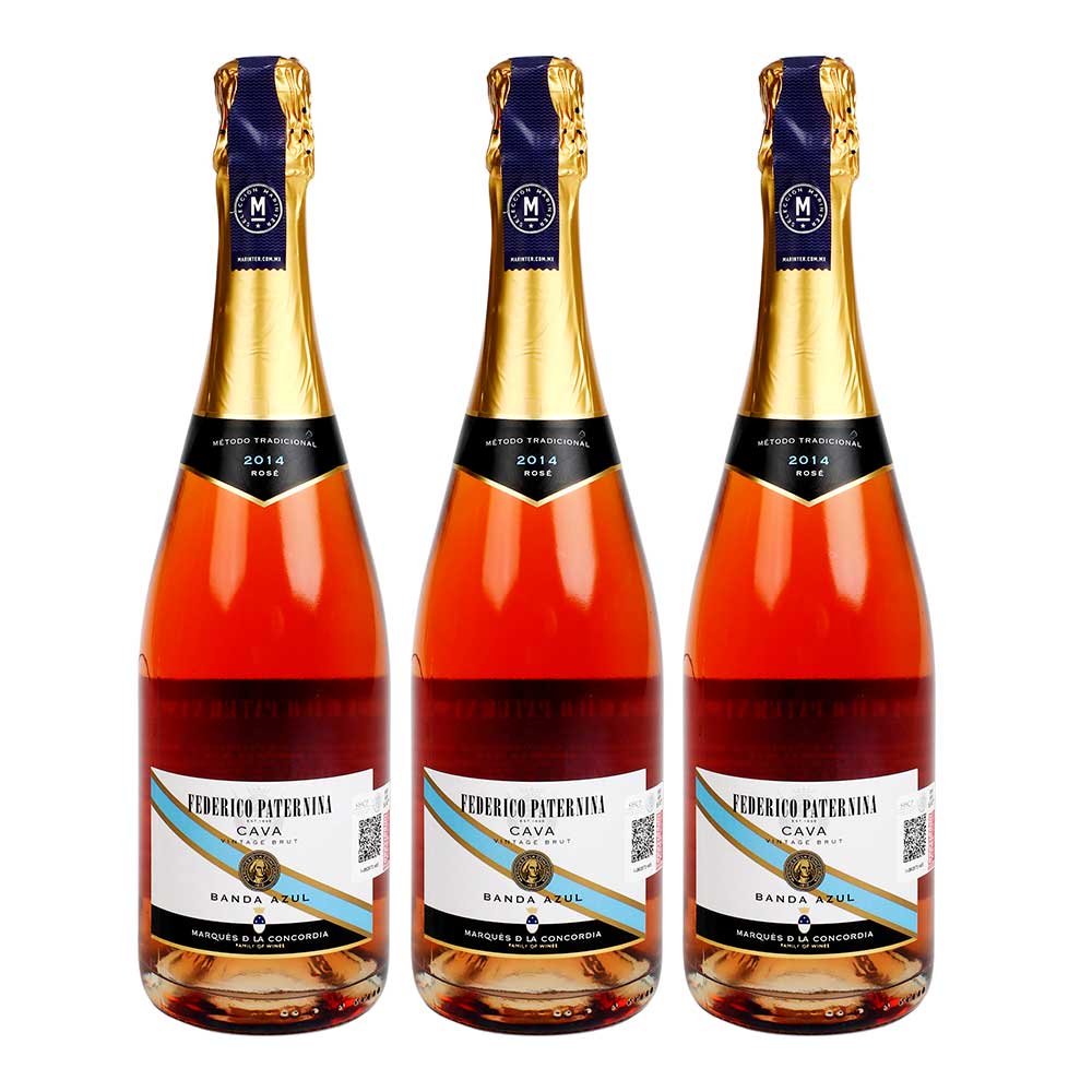 Promoción 3x2 - Vino Rosado - Espumoso Federico Paternina Cava-750 ml