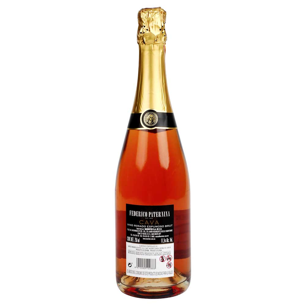 Vino Rosado - Espumoso Federico Paternina B/Azul Cava-750 ml - España