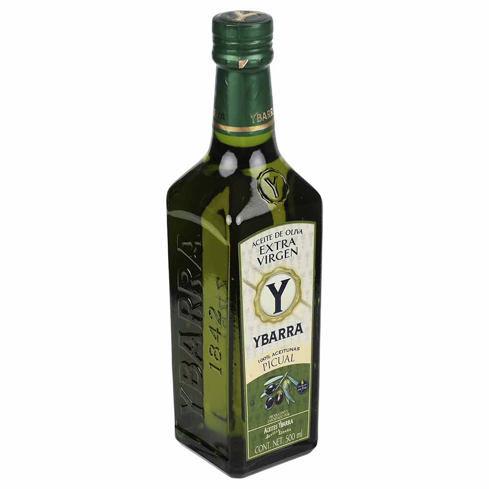 Aceite de Oliva - YBarra Extra Virgen Picual - 500 ml - España