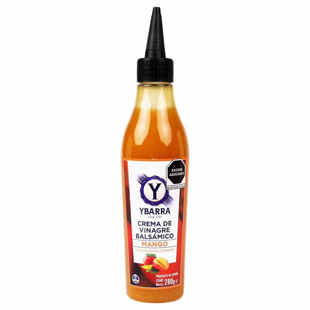 Crema de vinagre balsámico Ybarra mango de 280 g - España