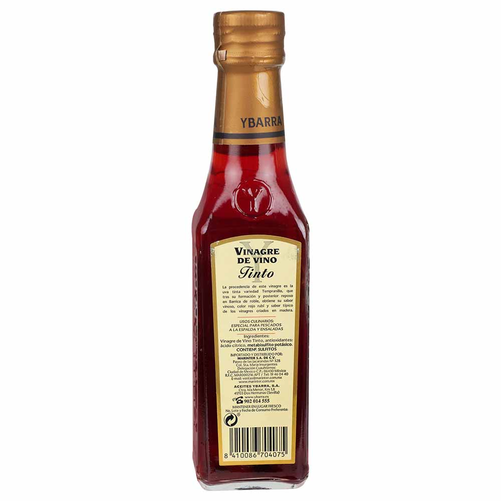 Vinagre -  Ybarra de Red Wine - 250 ml - España