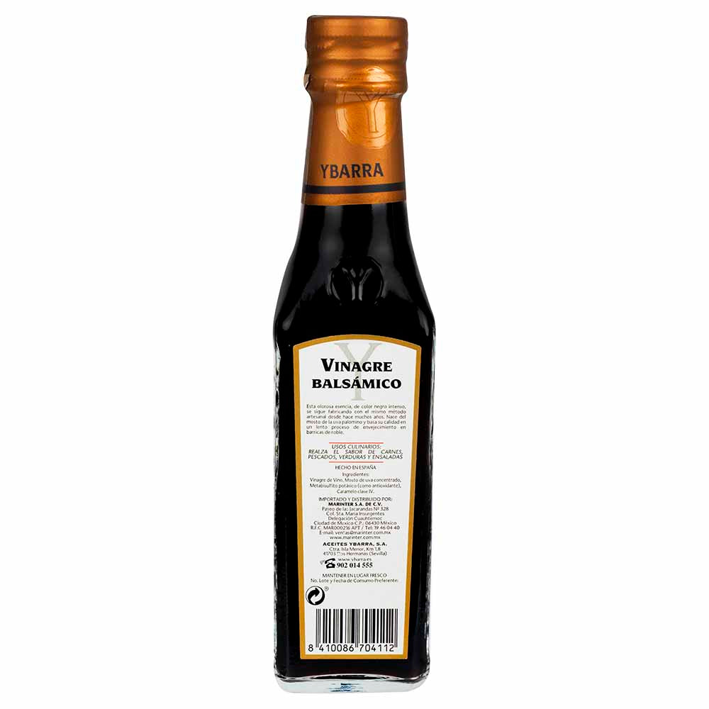 Vinagre - YBarra Balsámico - 250 ml - España