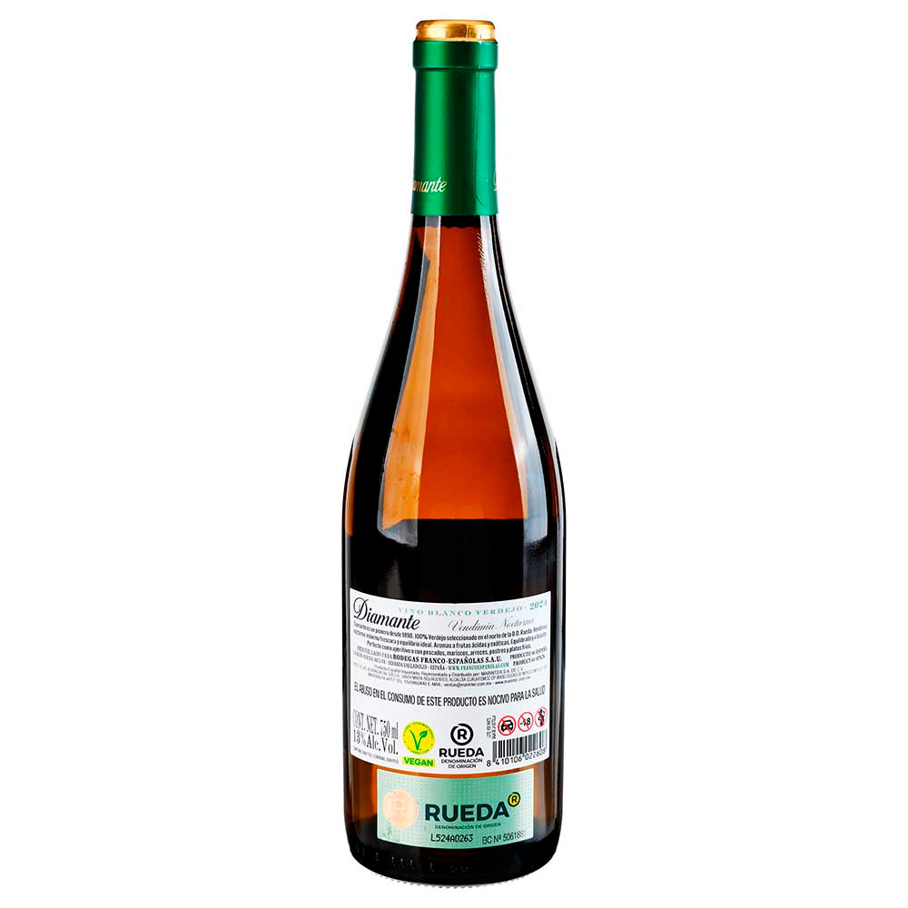 Vino blanco Diamante Rueda Verdejo de 750 ml - España