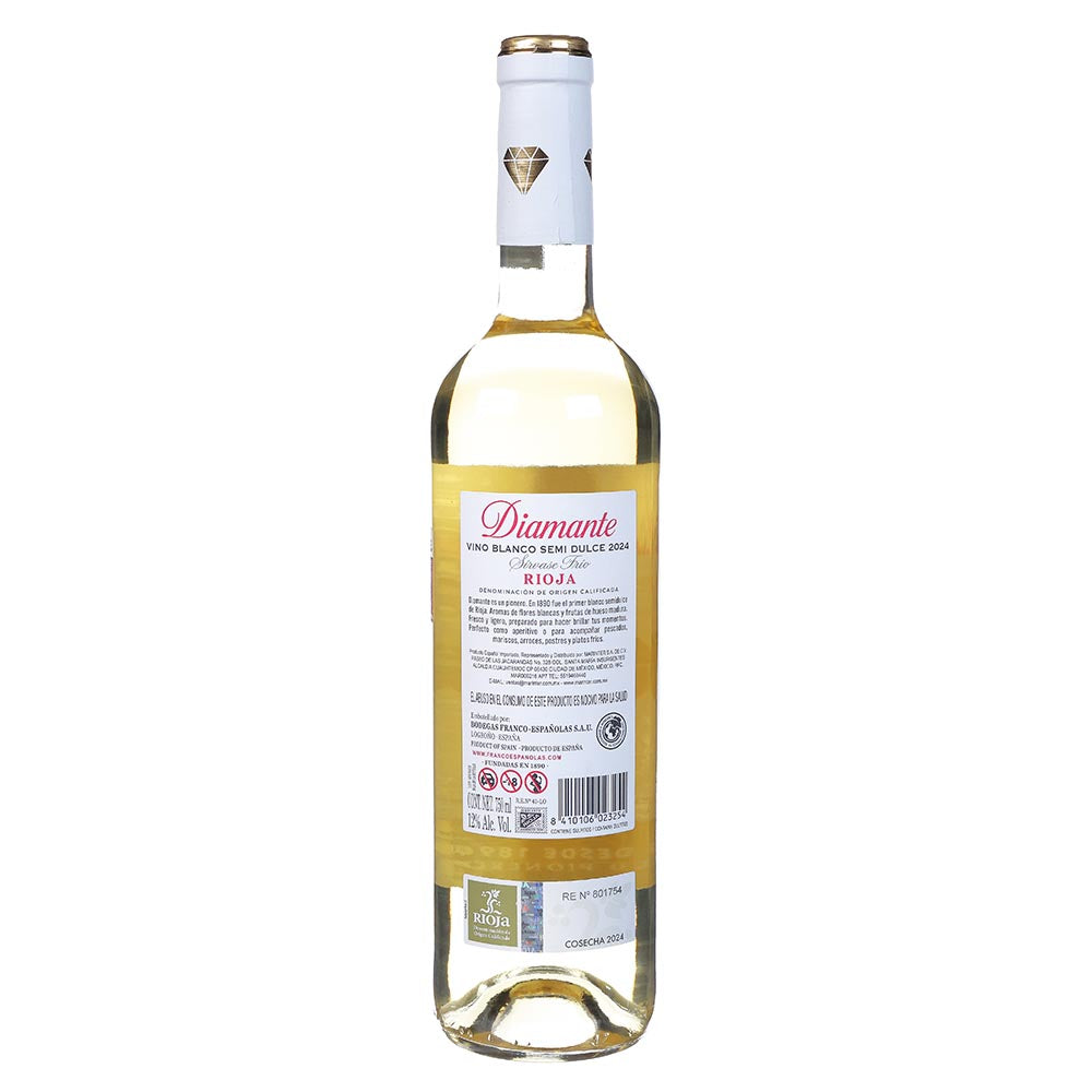 Vino blanco - Diamante Semidulce - 750 ml - España