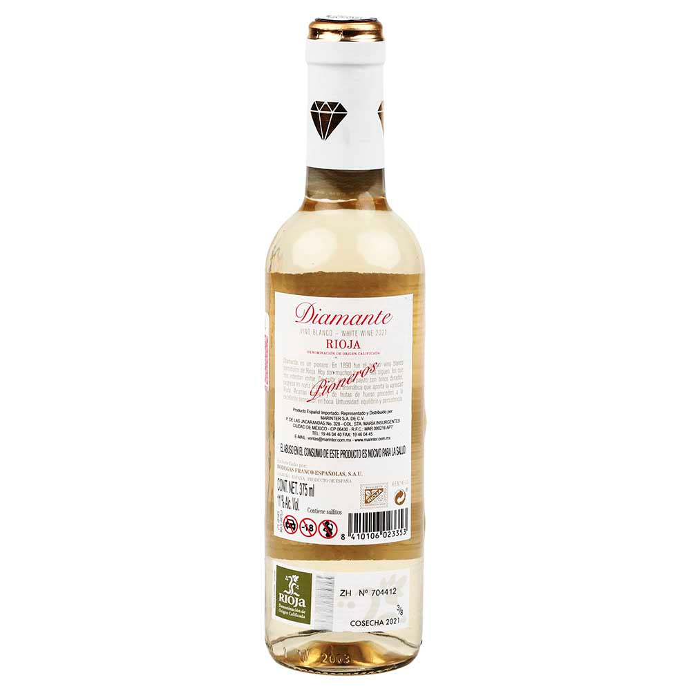 Vino Blanco - Diamante Semidulce de 375 ml - España